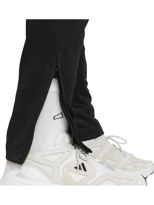 Tiro Football Sweatpants with Elastic Black