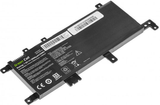 Green Cell Συμβατή Μπαταρία για Asus VivoBook Asus VivoBook 15 R542/R542U/R542UA/R542UF/R542UQ με 3800mAh