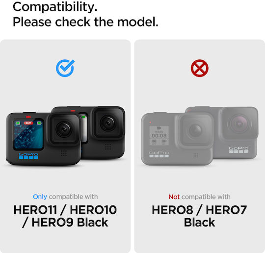 Spigen Glass Tr Slim Multi Pack Screen Protector for GoPro Hero 10 / Hero 11 / Hero 9