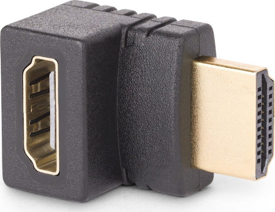 StarTech Μετατροπέας HDMI male σε HDMI female 1τμχ (HDMI2HDMIMFDN)