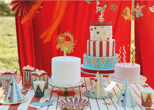 PartyDeco Birthday Candle Multicolored 12pcs SCS-27-000
