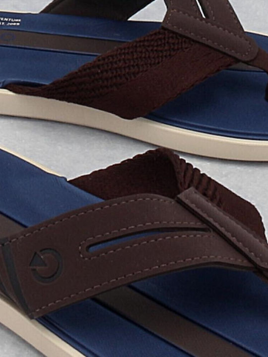 Ανδρικά Flip Flops Ανατομικά Καφέ