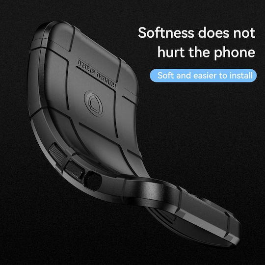 TingYR Back Cover Σιλικόνης Μαύρο (Galaxy A23 4G / Galaxy A23 5G)