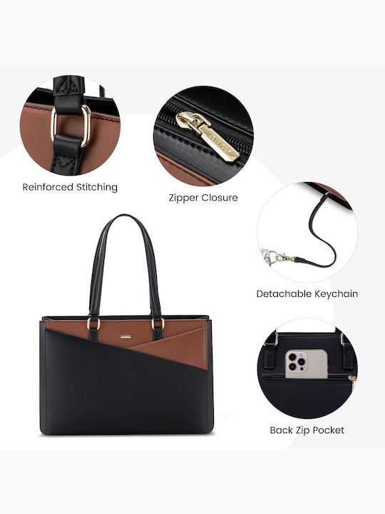 Lovevook Tasche für Laptop 15.6" Black/Coffee WB1476