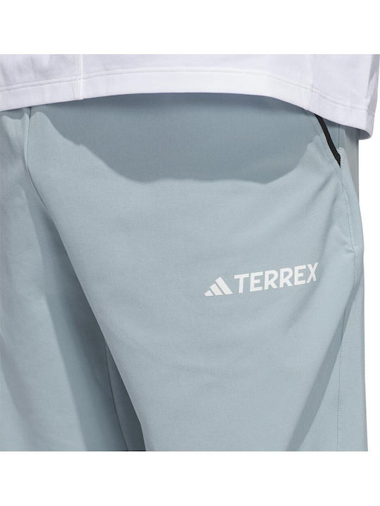 adidas Terrex Liteflex Ανδρικό Μακρύ Παντελόνι Πεζοπορίας Γκρι