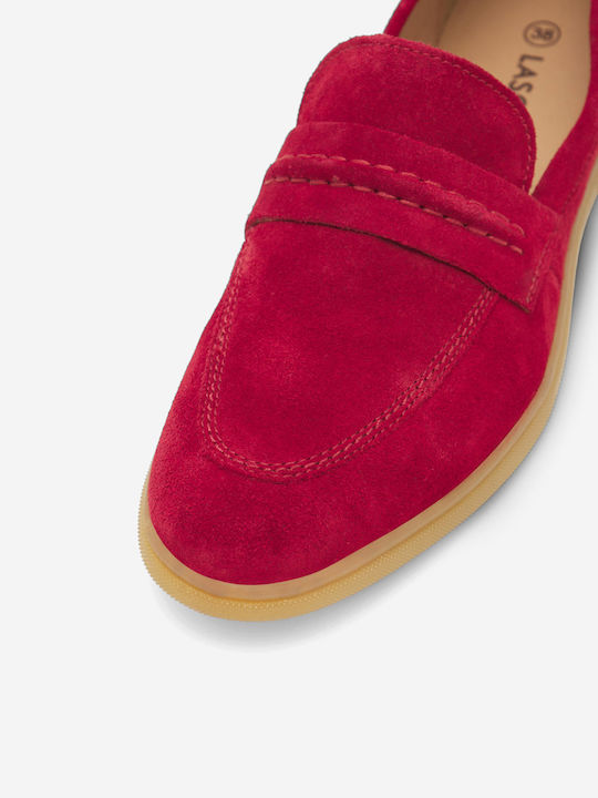 Γυναικεία Loafers σε Κόκκινο Χρώμα