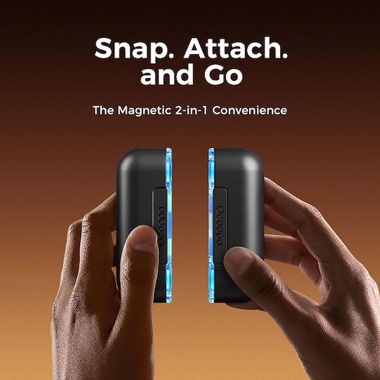 Ocoopa Hand Warmer Set Rgb Lights Power Bank Type-c Magnetic Magtwins 2x 5000mah Ocoopa Ut4103-bk Black 6975292224462