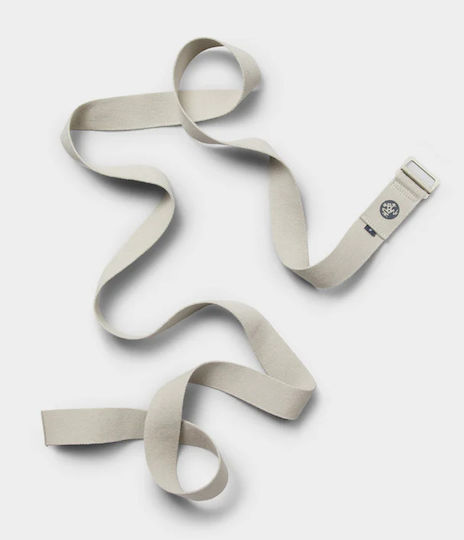 Manduka Ιμάντας Align Yoga Strap Linen 243cm X 4.4cm