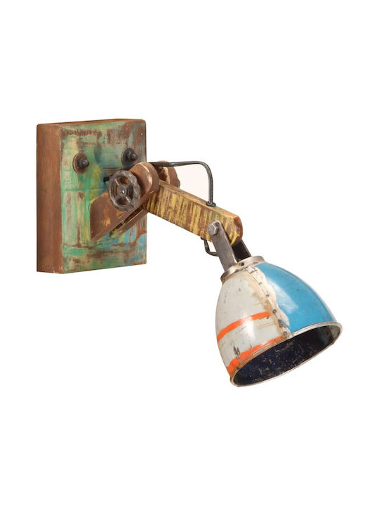 vidaXL Industrial Leuchte Wand Mehrfarbig 14cm