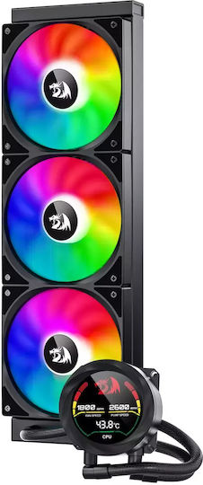 Redragon CCW-1017 Υδρόψυξη AIO CPU με 3 Ανεμιστήρες 120mm και RGB Φωτισμό