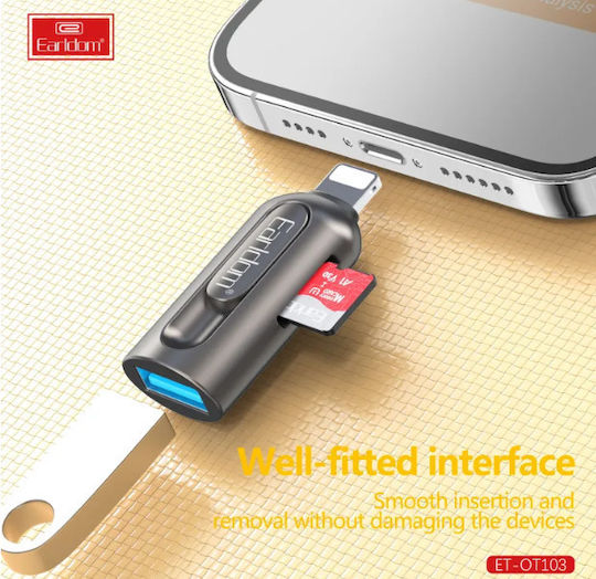 Earldom Ot103 Card Reader Lightning