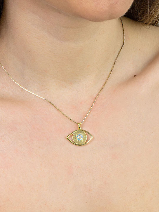 Kiriakos Gofas Pendant Constantine Coin Gold 9K