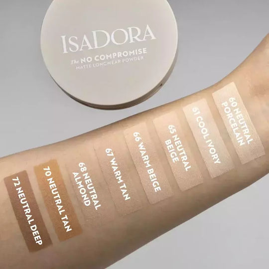 IsaDora Πούδρα 70 Neutral Tan 8gr