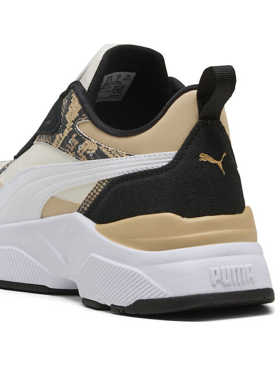 Casia Snake Chic Pentru Femei Adidași Gri Deschis Bej Negru