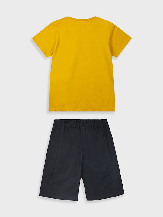 Energiers Kids Set with Black Shorts 2 Pieces