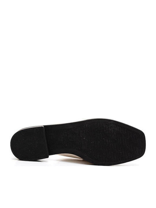 Flat Mules σε Λευκό Χρώμα