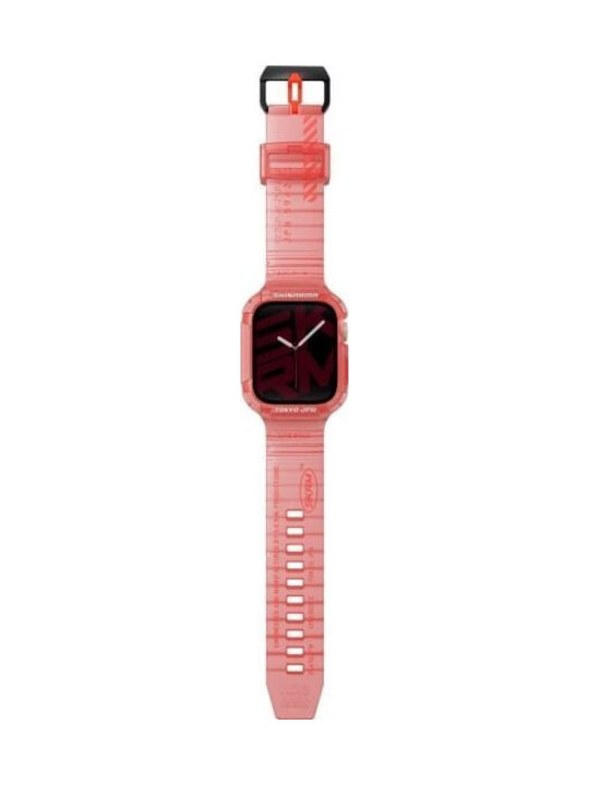 Skinarma Strap+saido Cover 2in1 Apple Watch 45/44mm Red Skinarma Strap+saido Cover 2in1 Apple Watch 45/44mm Red