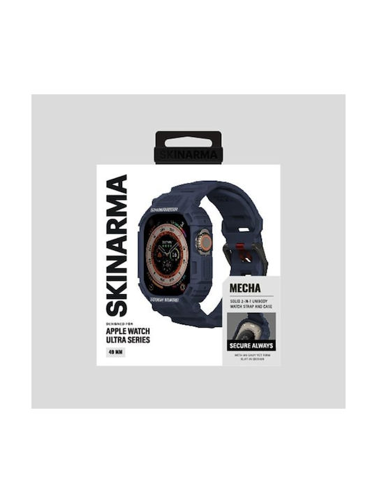Skinarma Strap+mecha Cover 2in1 Apple Watch 49mm Navy
