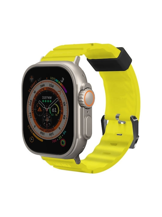 Skinarma Shokku Strap Apple Watch 49 45 44mm Electric Yellow