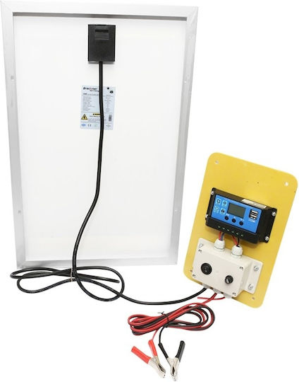 Pyramid International Solar Panel Kit Monokristallin Solarmodul 30W 24V 625x340x25mm