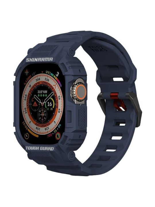 Skinarma Strap+mecha Cover 2in1 Apple Watch 49mm Navy