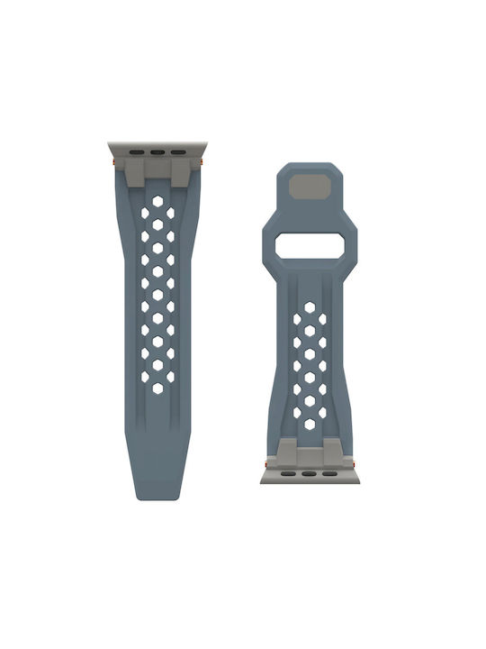 UAG Monarch Strap Stainless Steel Blue (Apple Watch Series 49mm, 46mm, 45mm, 44mm, 42mm)
