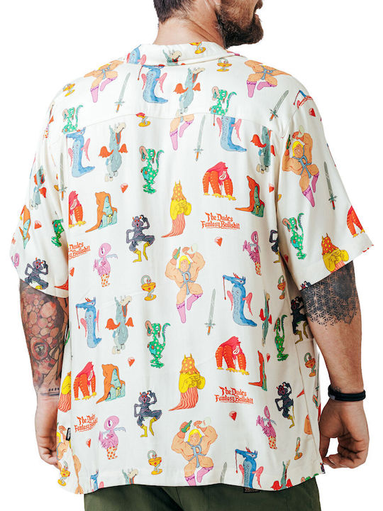 Kurzärmlig Hemd MULTICOLOR