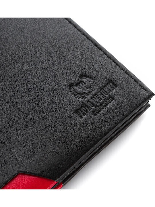 Leder Herren Geldbörse Klassisch mit RFID Schwarz