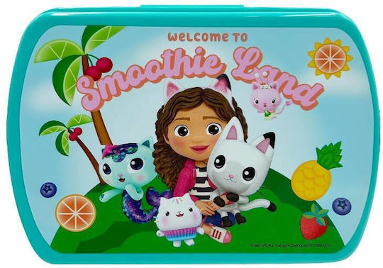 Kids Licensing Plastic Kids' Food Container Turquoise x x 13.5cm