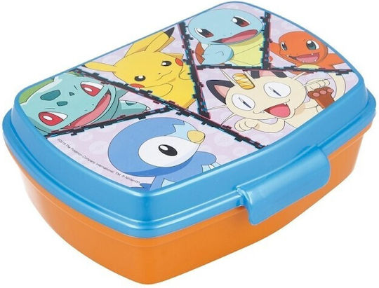 Stor Pokemon Plastic Kids' Food Container Multicolour
