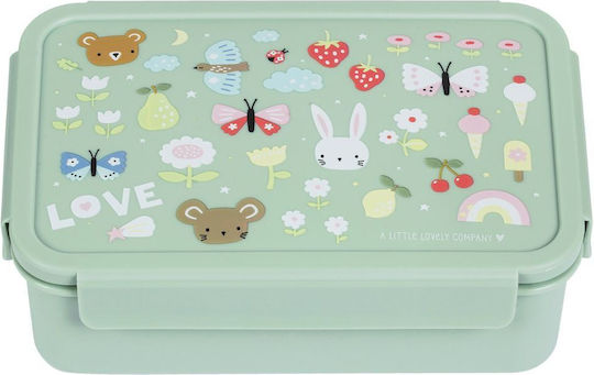A Little Lovely Company Plastic Kids' Food Container Pink
