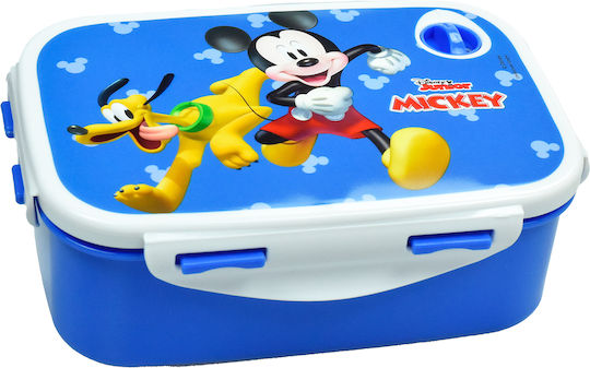 Gim Mickey Funhouse Πλαστικό Παιδικό Δοχείο Φαγητού Mickey 0.8lt Μπλε