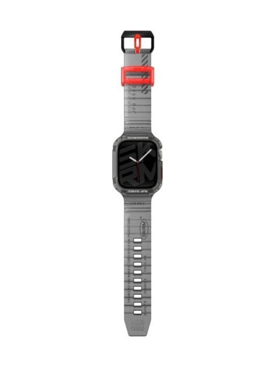 Skinarma Strap+saido Cover 2in1 Apple Watch 45/44mm Smoke Skinarma Strap+saido Cover 2in1 Apple Watch 45/44mm Smoke
