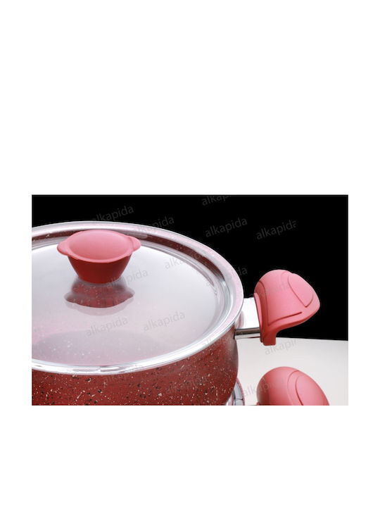 OMS Collection Set De Oale Din Aluminiu Cu Acoperire Interioară Ceramică 6 Vase