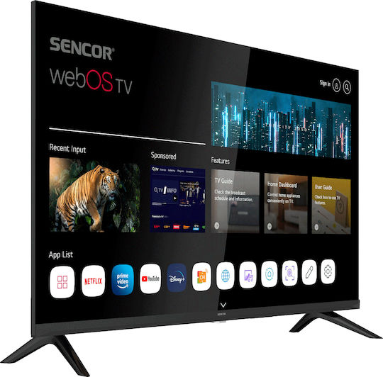 Sencor Smart Televizor 32" HD Ready LED SLE32S803TCSB HDR (2024)