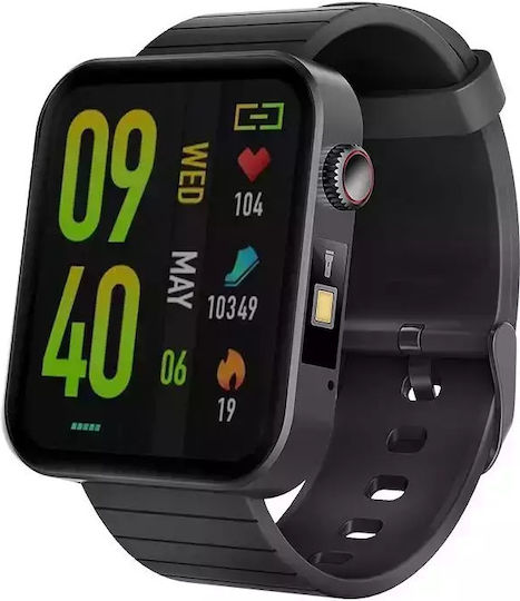 Bemi CID 2 Smartwatch with Heart Rate Monitor (Black)