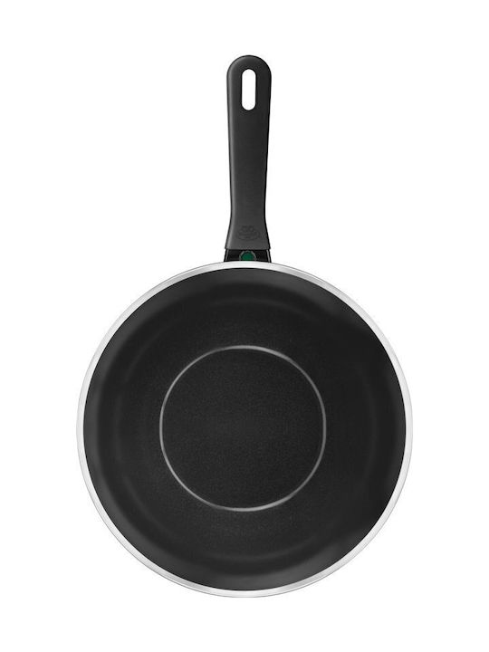 Ballarini Caprera Wok από Αλουμίνιο με Κεραμική Επίστρωση 28cm