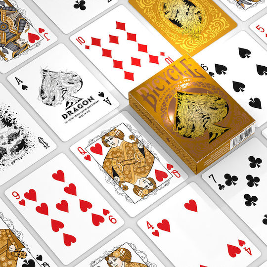 Bicycle Gold Dragon Playing Cards