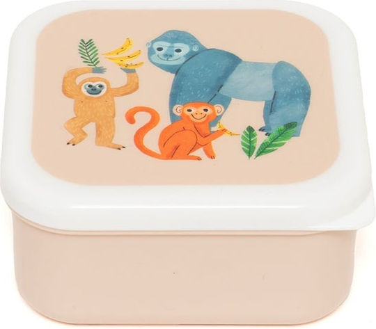 Petit Monkey Σετ Δοχεία Φαγητού Upside Down Animals 3τμχ
