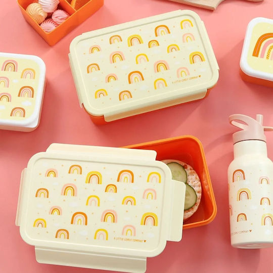 A Little Lovely Company Bento Lunch Box Rainbows