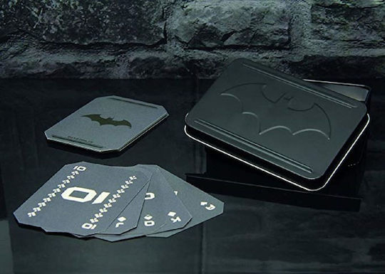 Paladone Batman Σετ Συλλεκτική Τράπουλα 6τμχ Batman Πλαστικοποιημένη σε Μεταλλικό Κουτί