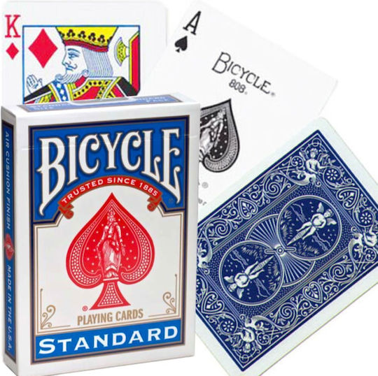 Bicycle Playing Cards Laminated for Poker Blue