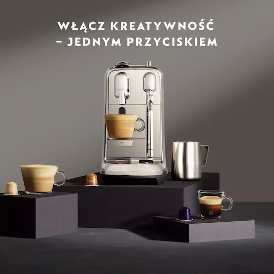 Sage Creatista Plus Καφετιέρα για Κάψουλες Nespresso Πίεσης 15bar Μαύρη