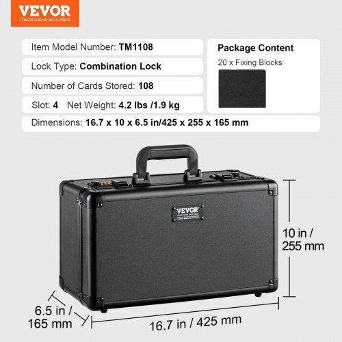 Vevor Deck Box Standard Size FJKSNHMMS108T371IV0