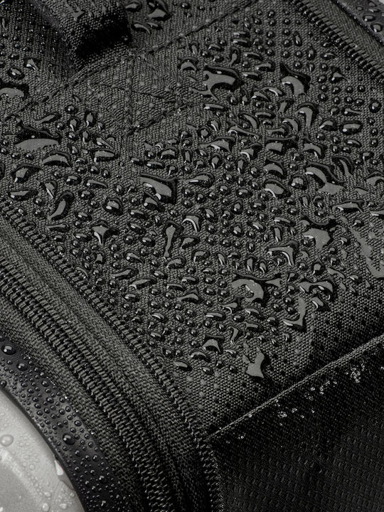 Senz° Μεγάλη Βαλίτσα Ταξιδίου Σκληρή Silk Grey με 4 Ρόδες Ύψους 76εκ.