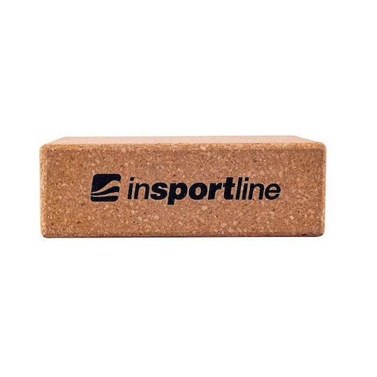 inSPORTline Yoga Block Καφέ