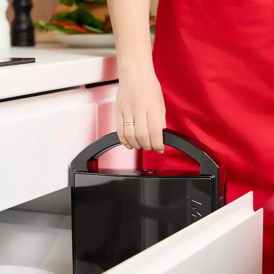 MPM Сандвич тостер грил 750W Черна