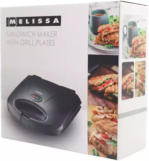 Melissa Τοστιέρα Γκριλιέρα 750W Γκρι