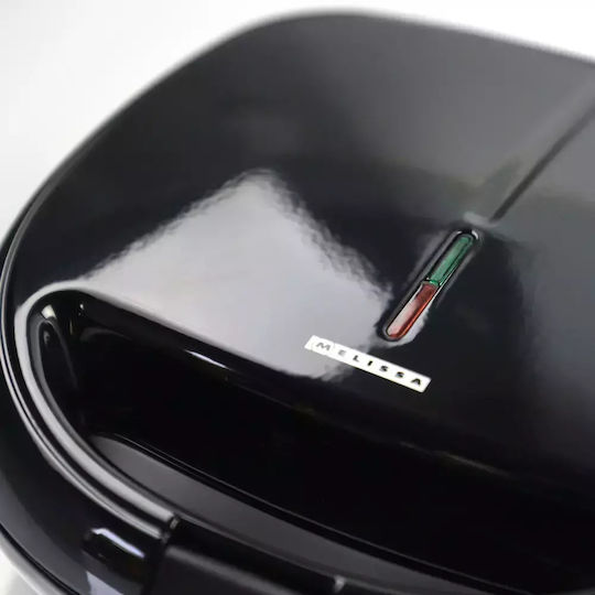Melissa Sandwich Maker Grill with Removable Plates 850W Black