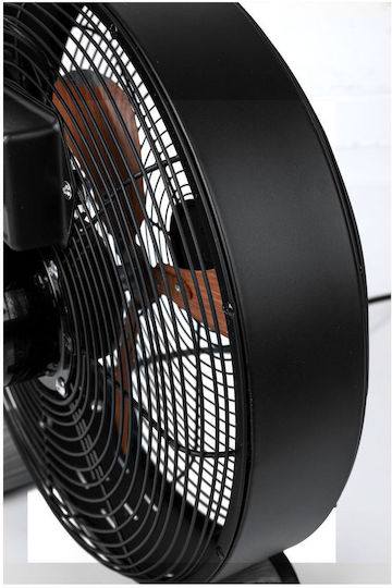 Raven Box Fan 30W Διαμέτρου 33.5cm με Τηλεχειριστήριο Μαύρο